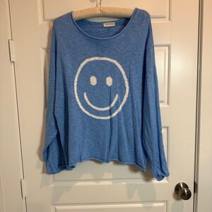 Promesa Sky Blue Knit Top